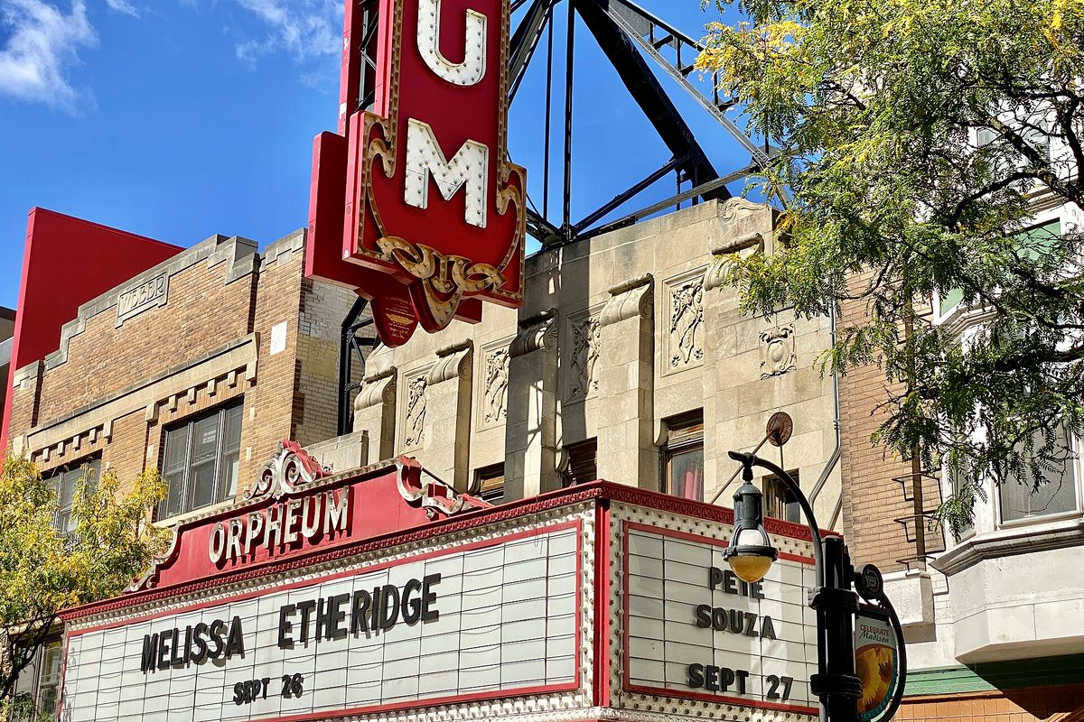 The Orpheum restored lighting rig is doing work the sound system used to carry